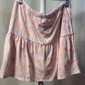 Chaser Light Pink Tropical Skirt